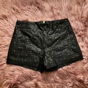 Forever 21 leather shorts